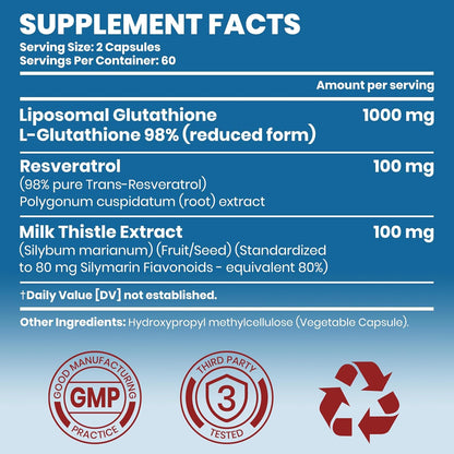 Ovalo Health Liposomal Glutathione