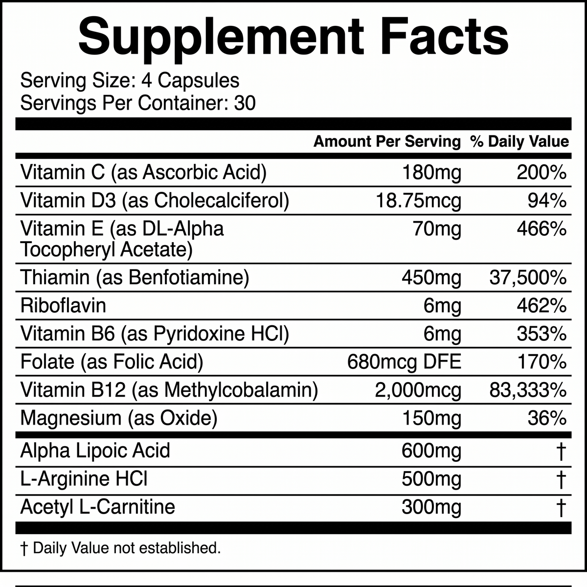 Nerve Support 600